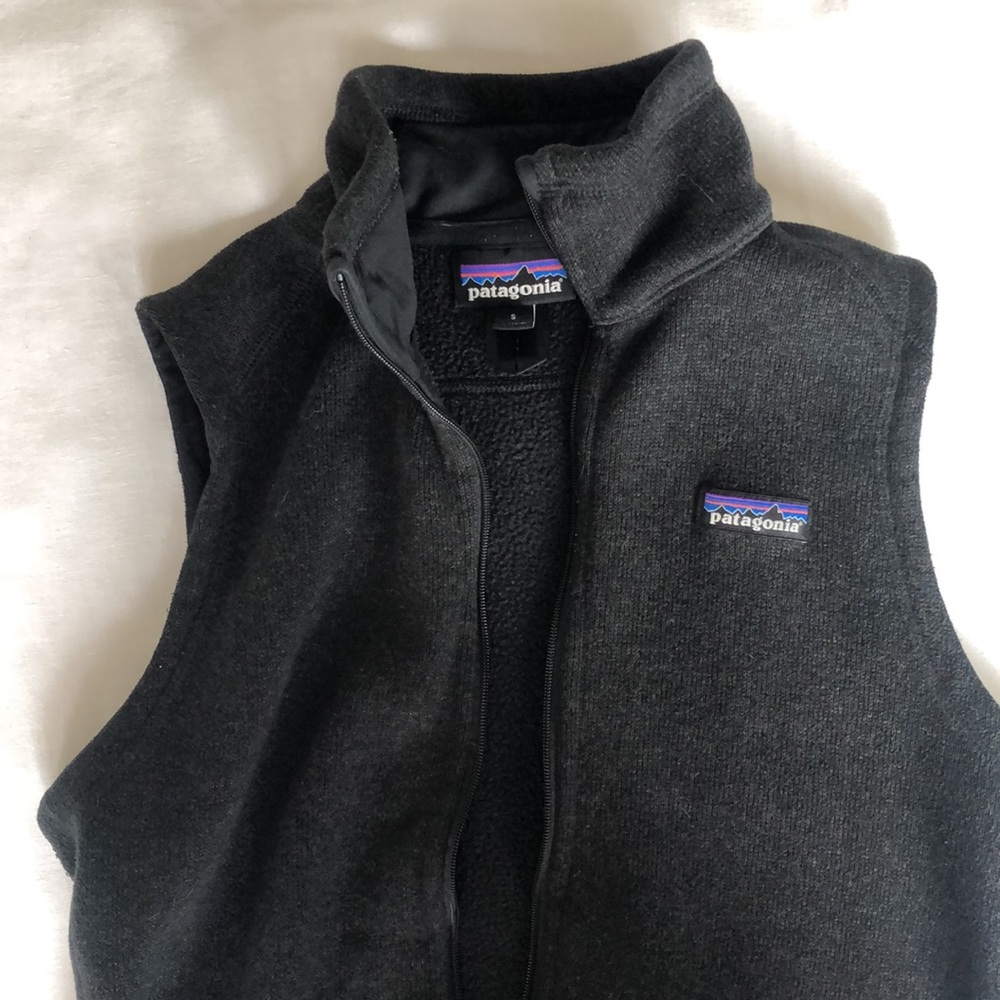 Patagonia Black Better Sweater Vest - womens/small